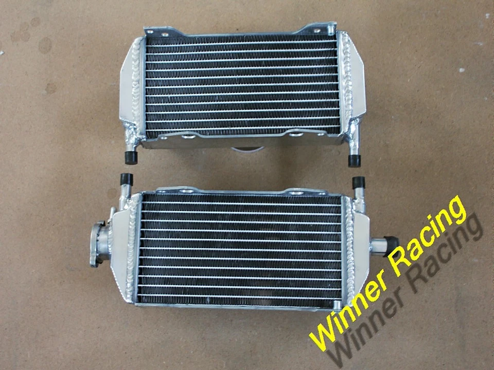 👍Radiador de aluminio izquierdo+derecho para Suzuki RM250 2001-2008 Foto 2 de 4