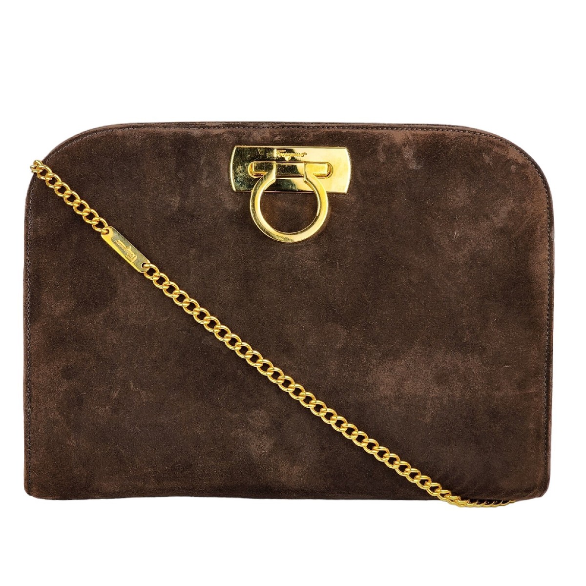 バッグ Vintage Ferragamo suede leather bag Vintage Suede Salvatore Ferragamo Diana Spencer Cluch Bag | eBay