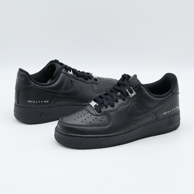 FJ4908-001 1017 ALYX 9SM Nike Air Force 1 Low Black (Men's