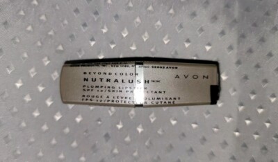New Sealed Avon Beyond Color Nutralush Plumping Lip Stick SPF 12 Frosty Apricot
