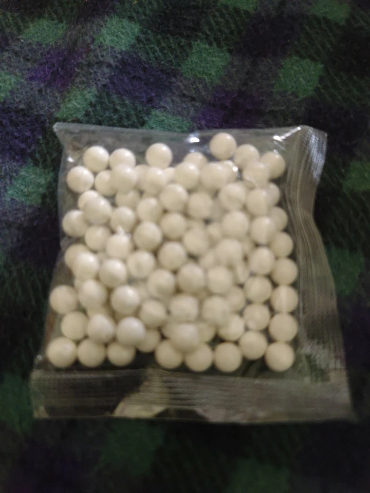 GAME FACE Gameface airsoft 6mm .12g 100 Count White BBs