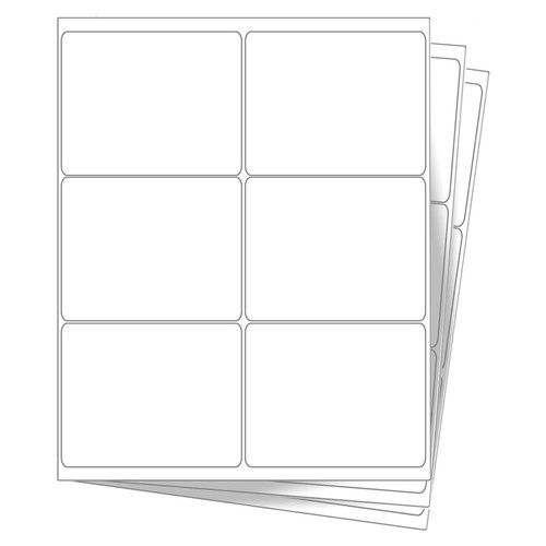 30000 4"x3 1/3" indirizzo spedizione autoadesivo etichetta SKU 6 UP 5000 fogli - Foto 4 di 11