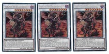 3x Scarlight Red Dragon Archfiend - (MP16-DE140 - 1. Auflage - Secret Rare) - NM