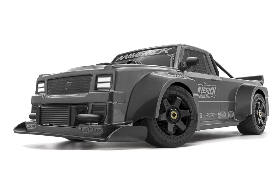 Maverick MV150351 QuantumR Flux 4S 1:8 4WD Race Truck - Grey - Immagine 3 di 4