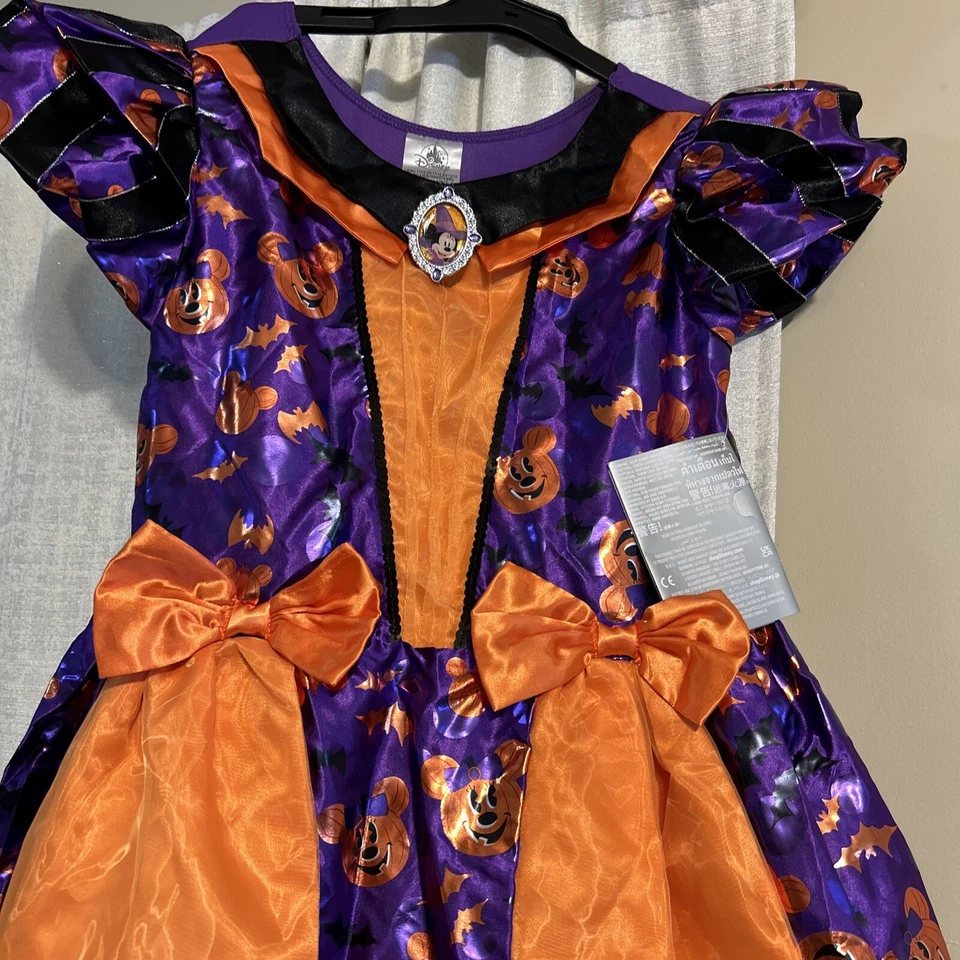 Disney Store Минни-Маус ведьма карнавальный костюм костюм Хэллоуин девочек размер 11/12 - Изображение 2 из 4