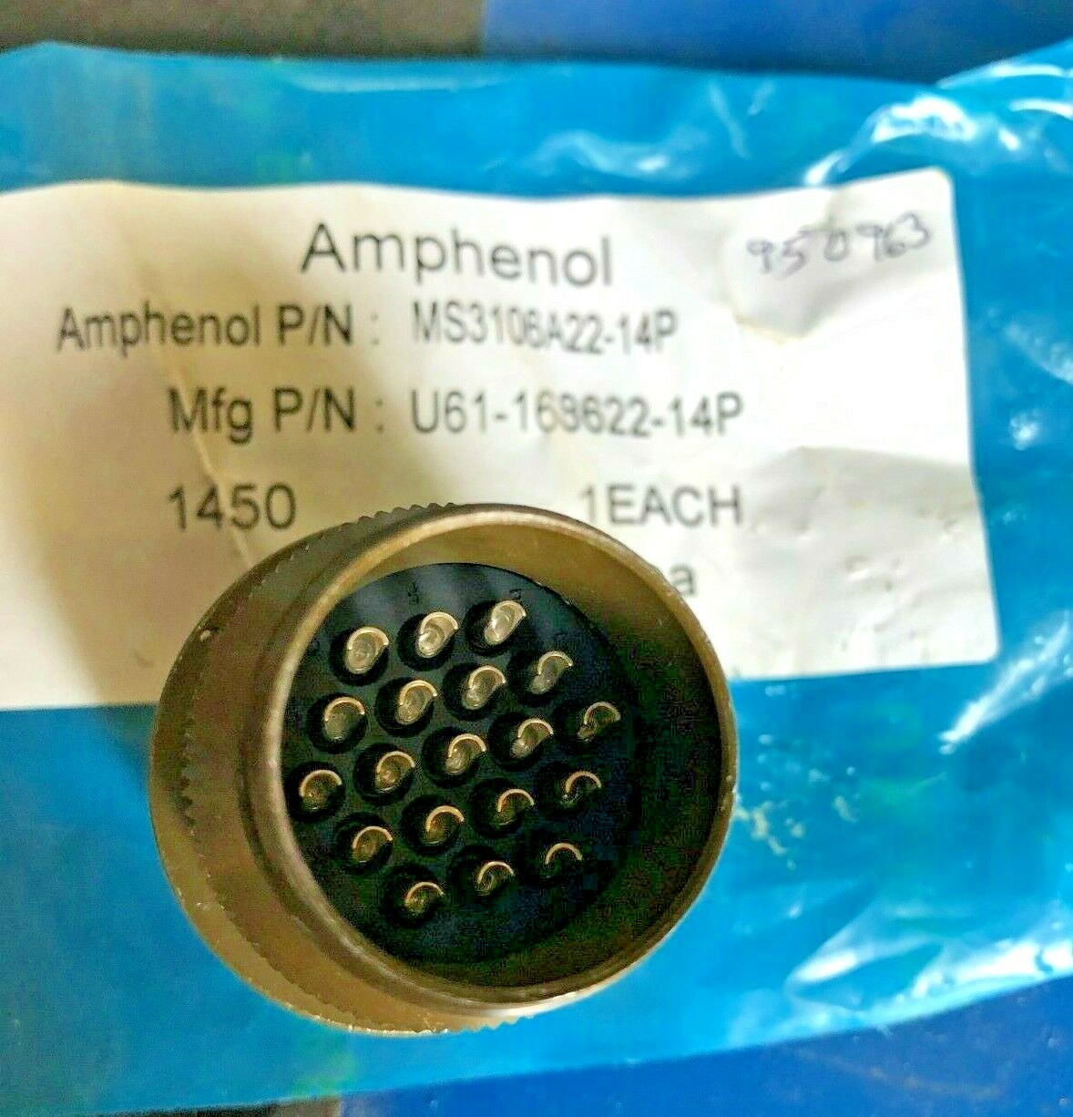 ESAB 950963 MALE AMPHENOL CONNECTOR PLUG