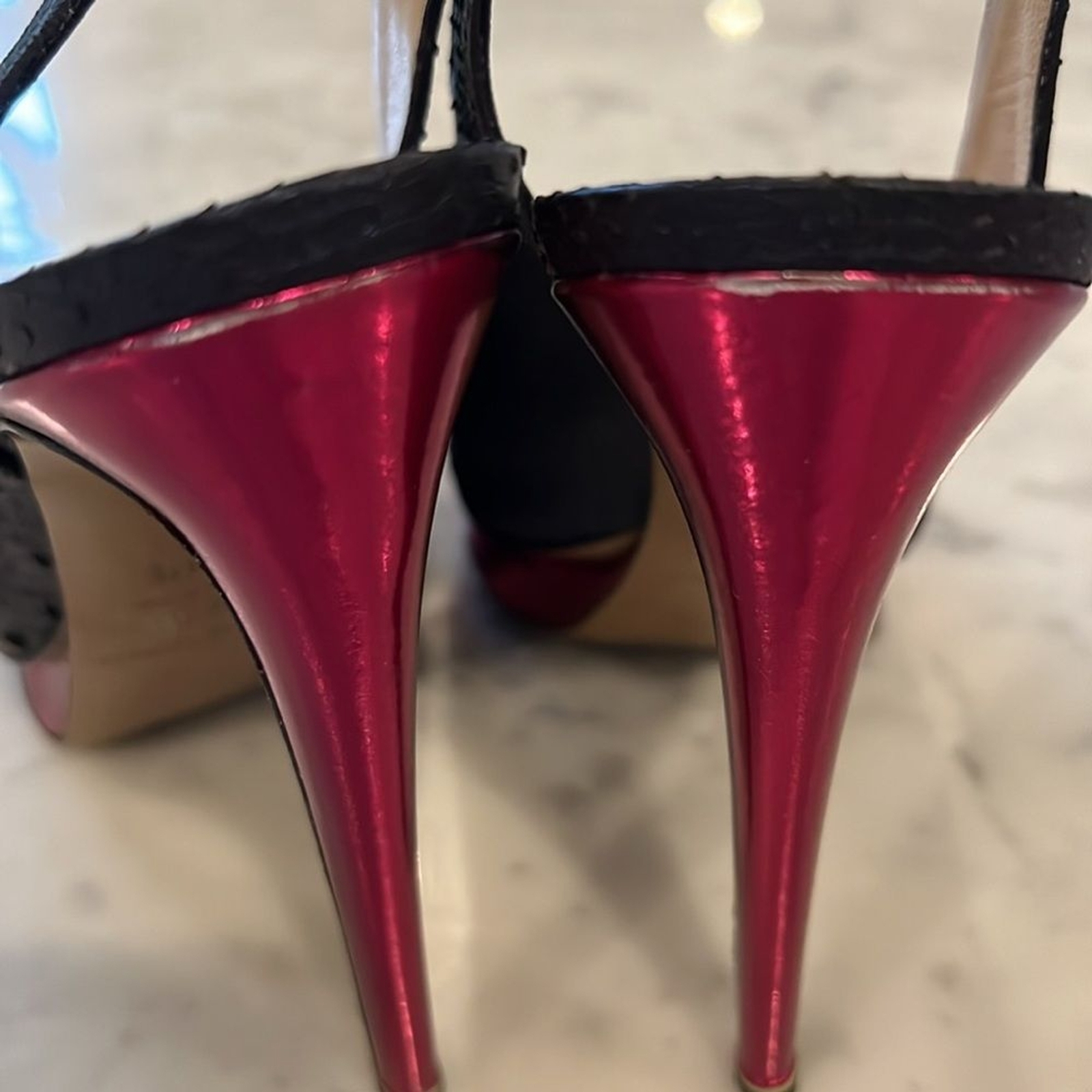 Nicholas Kirkwood br Python Platform Slingback Pu… - image 5