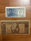 North VIET NAM DCCH Banknotes: 1948 100 Dong & 1 Dong Cir./ Uncirculated - RARE. — photo 1