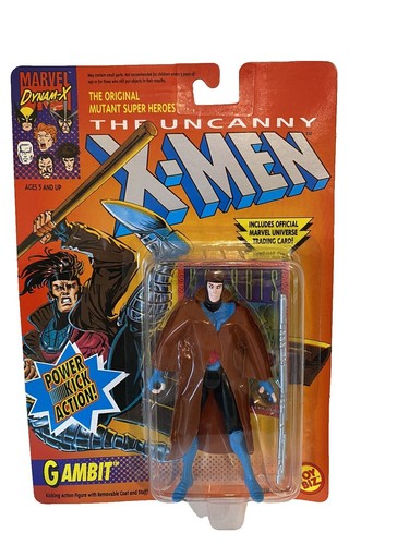 トイビズ X-MEN クラシック ガンビット X-MEN Classics GAMBIT Figure, Marvel Toybiz 2000 Vintage - Read