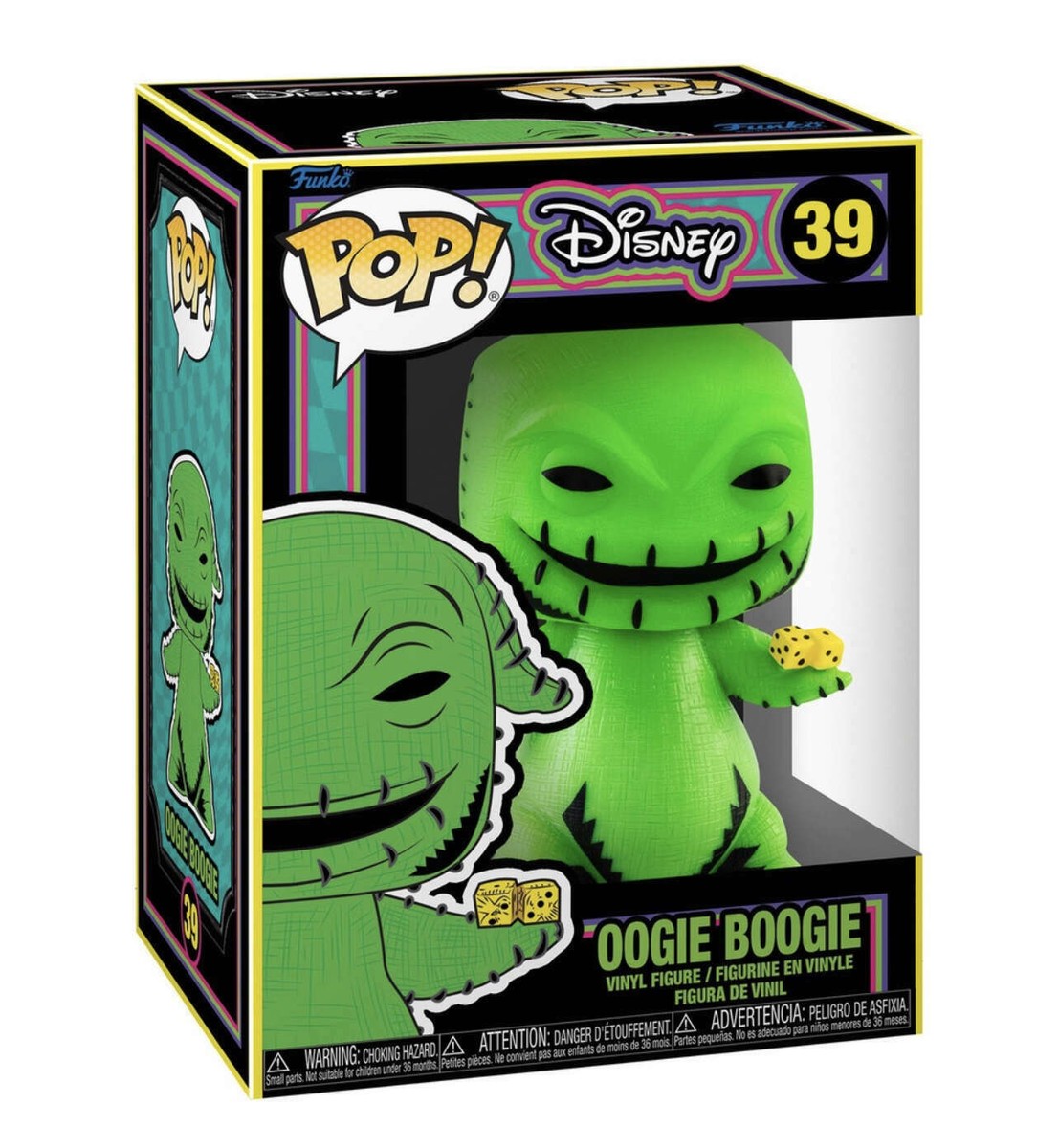 FUNKO POP! DISNEY NIGHTMARE BEFORE CHRISTMAS: BLACKLIGHT OOGIE