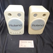 Roland MA-8 Stereo Micro Monitor Speakers Desktop Studio Use Tested from Japan