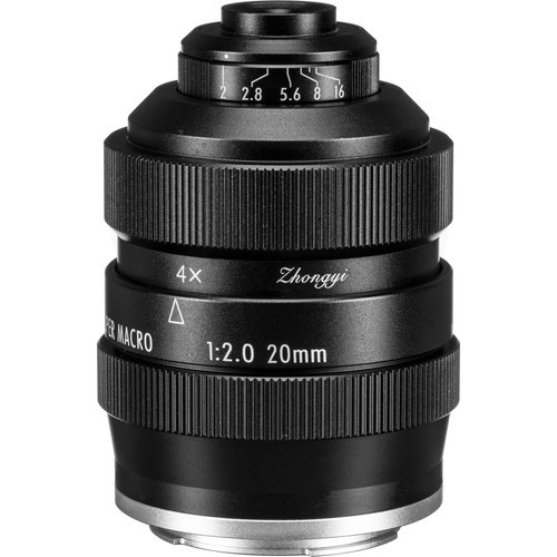 Zhongyi Mitakon 20mm f/2 4.5X Super Macro Lens for Micro 4/3 Mount