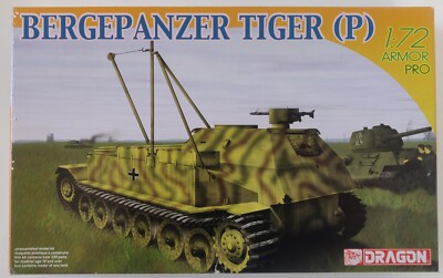 Dragon 1/72 Armor Pro Bergepanzer Tiger (P)