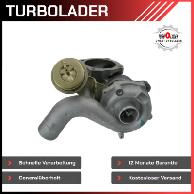 Turbolader für VW Audi Seat Skoda 1.8 T 150PS 180PS AQA AJQ APP AGU 06A145704B