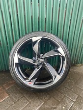 AUDI A3 MK3 BLACK DAIMOND ALLOY WHEEL WITH 225/40/18 TYRES 2013-2017