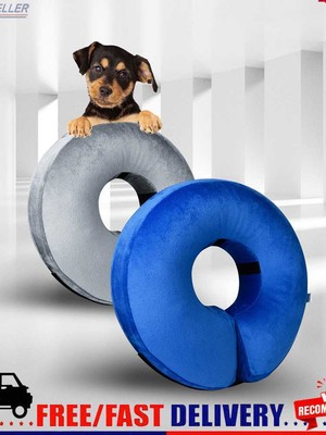 Aufblasbares Katzen E-Halsband Anti-Biss Hund Hals Kegel Erholung Anti Lecken Operation Wunde