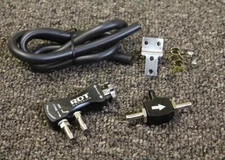 BLACK RDT UNIVERSAL ADJUSTABLE MANUAL GAUGE TURBO BOOST CONTROLLER 1-30 PSI 