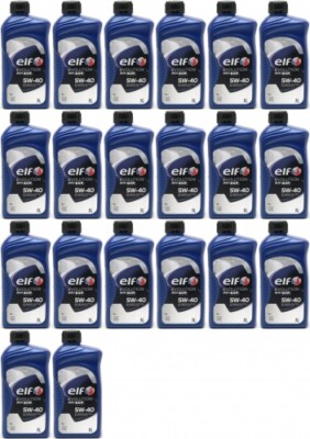 Elf Evolution 900 SXR 5W-40 Motoröl 20x 1l = 20 Liter