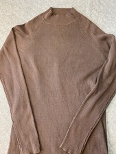 Pretty Little Thing Size L Sweater Dress Mock Neck Flaw