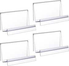 4 Pcs Purse Display Stand Clear Acrylic Wallet Display Stand Purse Holder Handba