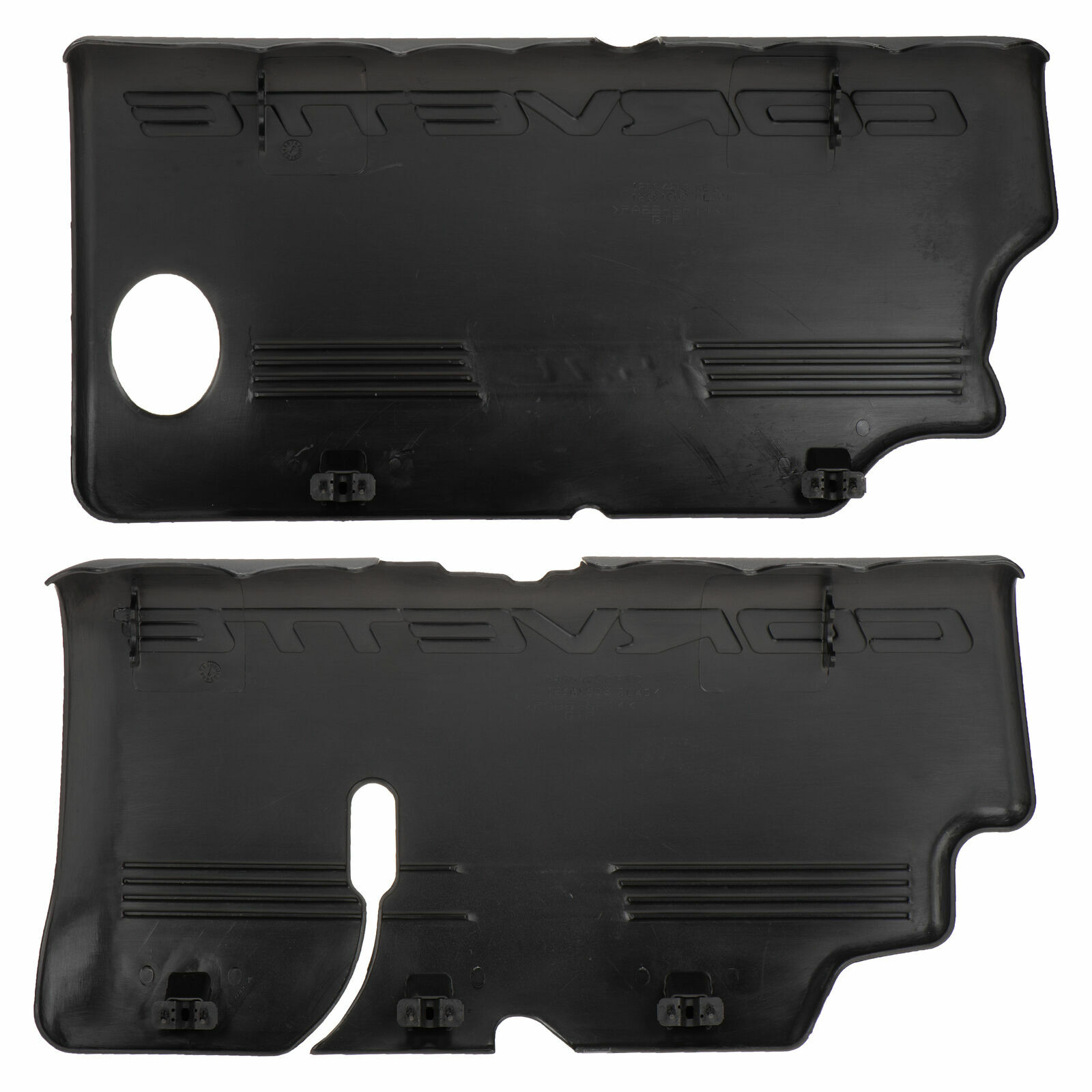 Genuine GM Engine Fuel Rail Covers Pair Black 19992004 Corvette C5 Z06