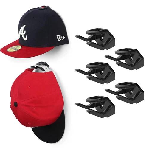 Baseball Caps Hat Rack Wall Door Hanger Holder Storage Organizer Display Hooks - Bild 8 von 13