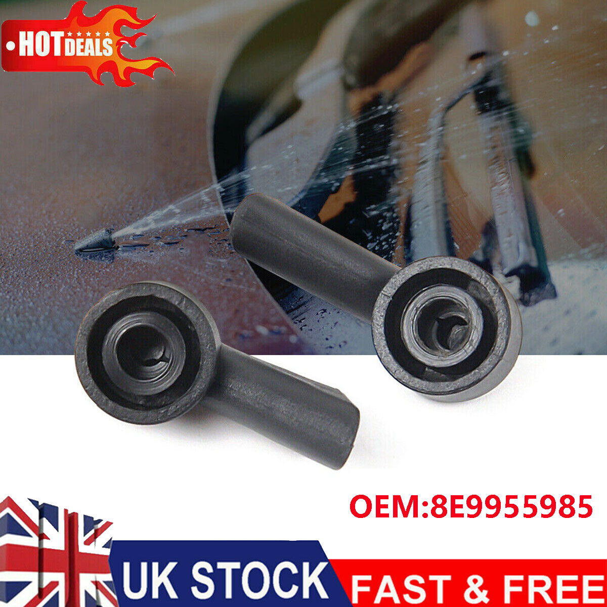 Jet Car And Truck Windshield Wipers Windshield Washer Nozzle Jet Spray Fits Jeep Liberty 2008 2012 Commander Dodge 388710 - Foto 10