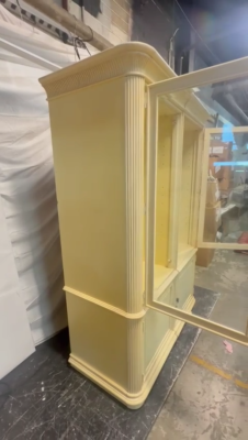 Stanley Furniture Display Cabinet, White | eBay