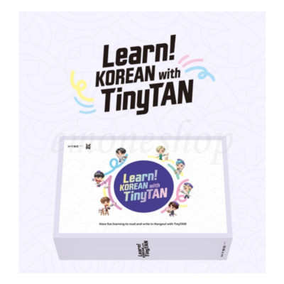 BTS Official MD [ Learn! KOREAN with TinyTAN ] Book Package