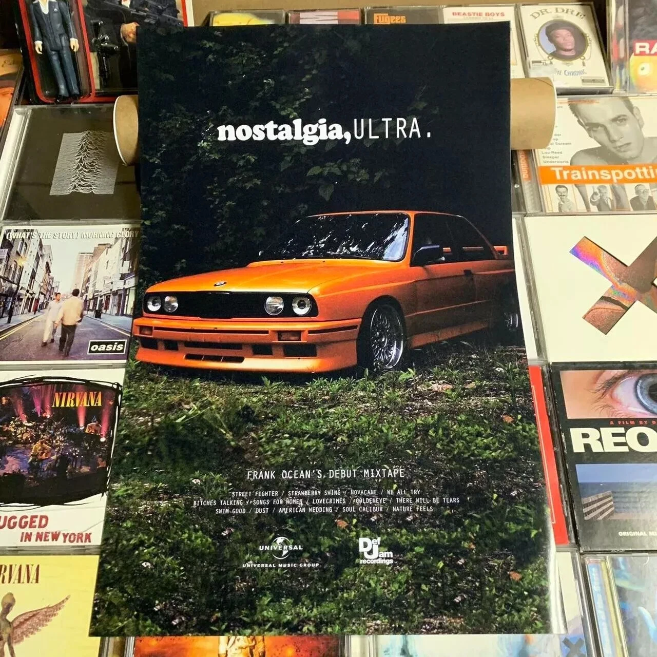 Frank Ocean 'Nostalgia, ULTRA.' Promotional Album Poster All Size