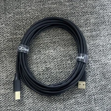 QGEEM USB 2.0 A MALE TO B MALE PRINTER SCANNER CABLE 6ft