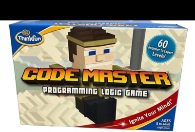 Code Master Programming Logic Board Game ThinkFun STEM Kids Strategy Toy SEALED
