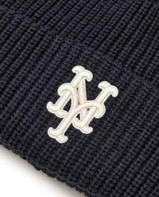 MLB KOREA] New Jelly Mid Beanie New York Mets Charcoal Gray
