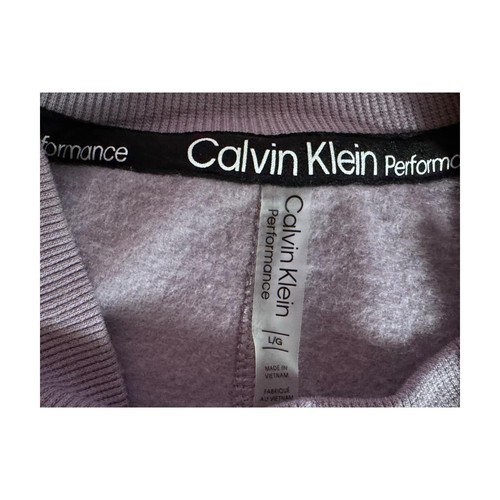 Calvin Klein Performance Damen Sweatshirt Lila Größe L - Bild 4 von 7