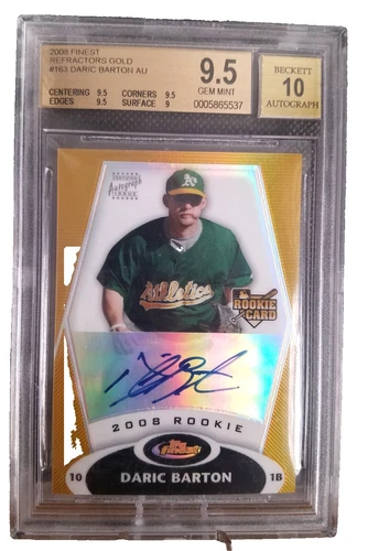 Daric Barton Trading Cards