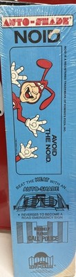Vintage 1988 Domino s Pizza Beach NOID Automobile Sun Shade Made In USA Not Used