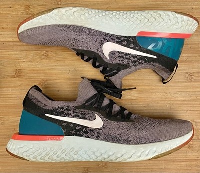 Women s Size 10 - Nike Epic React Flyknit Gunsmoke Running/ Athletic Shoes-