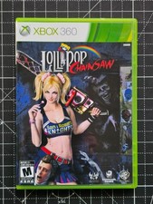 Xbox 360 Lollipop Chain Saw Custom Case - NO Game or Manual