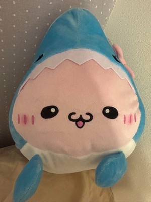 Loveez Shark Transformation Plüsch XL Pyonchi SYSTEM SERVICE Japan NEU