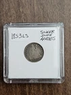 1853 Liberty Seated Dime with Arrows Silver
