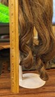 Human Hair Doll Wig Handwoven in France Circumference 13" for Bisque Head Doll — photo 5