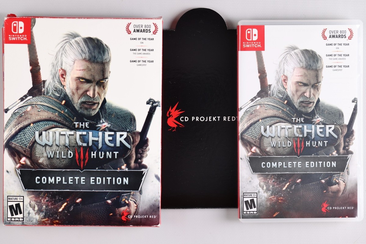 The Witcher III Wild Hunt Complete Edition Nintendo Switch Game