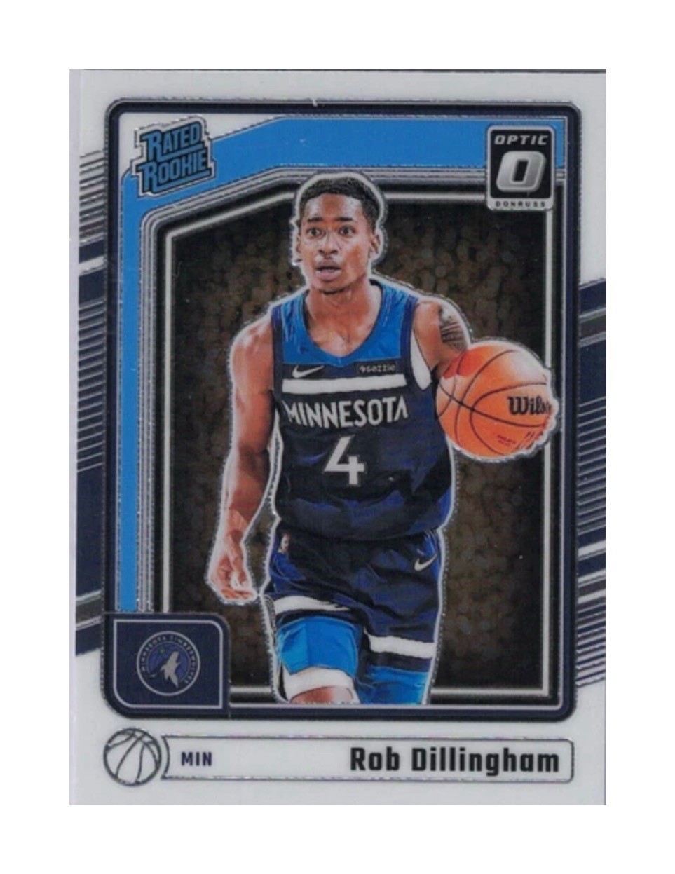 2024-25 Panini Donruss Optic - Rated Rookie Rob Dillingham #259 (RC)