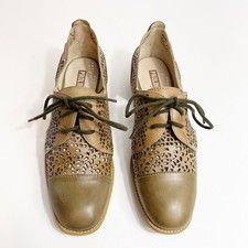 Pikolinos Laser Cut Leather Oxford Shoes