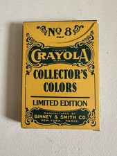 1991 No. 8 Crayola Collector’s Colors Limited Edition 8 Retired Crayon Colors