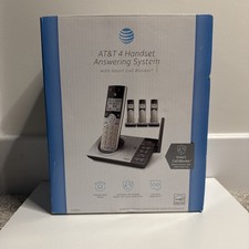 NEW SEALED AT&T CL82407 4 Handset Phone System Smart Call Blocker DECT 6.0 Box
