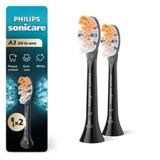 Philips Sonicare A3 All-in-One - Genuine Replacement Electric Toothbrush Heads,