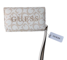 New Ladies Guess stone Monogram Wristlet/Wallet  