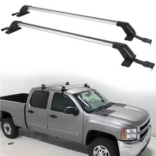 Alu Car Roof Rack Carrier Cross Bar Lock For Chevrolet Silverado 1500 2500 3500 Alu Car Roof Rack Carrier Cross Bar Lock For Chevrolet Silverado 1500 2500 3500