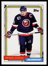 Patrick Flatley, 1992-93 Topps, #135, New York Islanders,